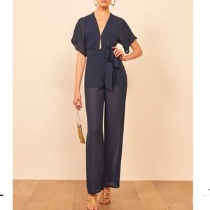 Reformation Lemongrass Jumpsuit